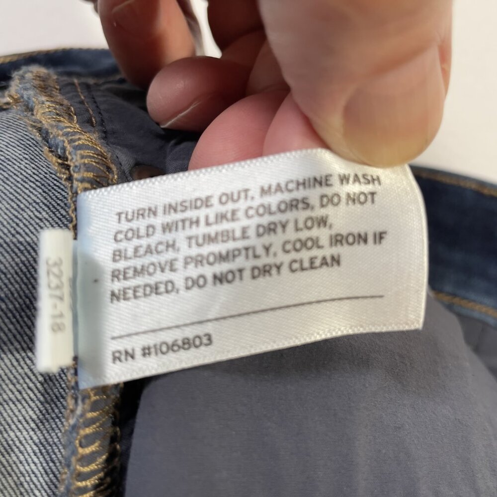 Duluth Trading Jean-etics High Rise Slim Leg Front Seam Size 10P - Picture 14 of 14